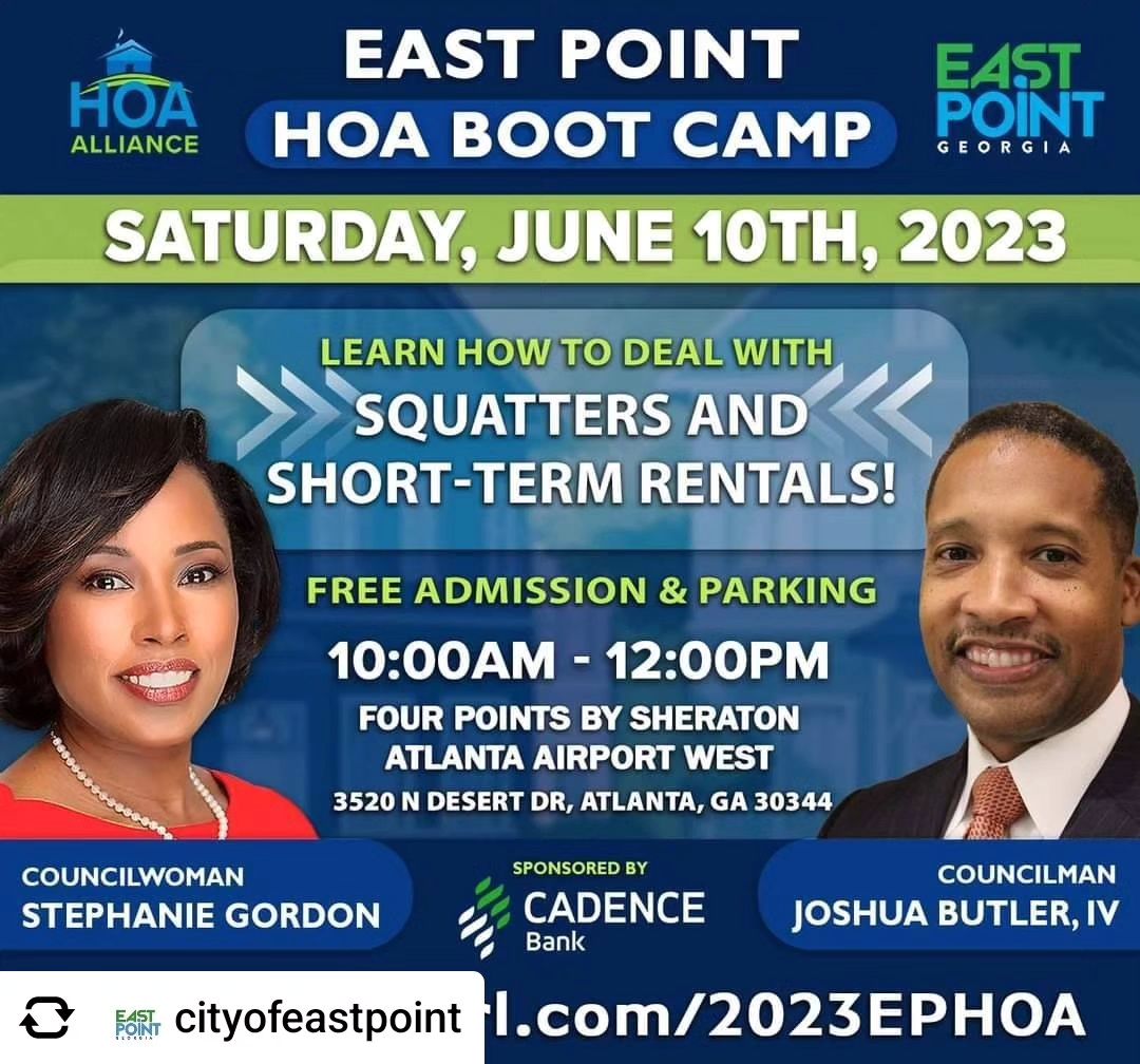 Posted @withregram • @cityofeastpoint Join us at the East Point ...